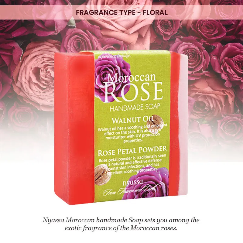 Nyassa Moroccan Rose Handmade Soap