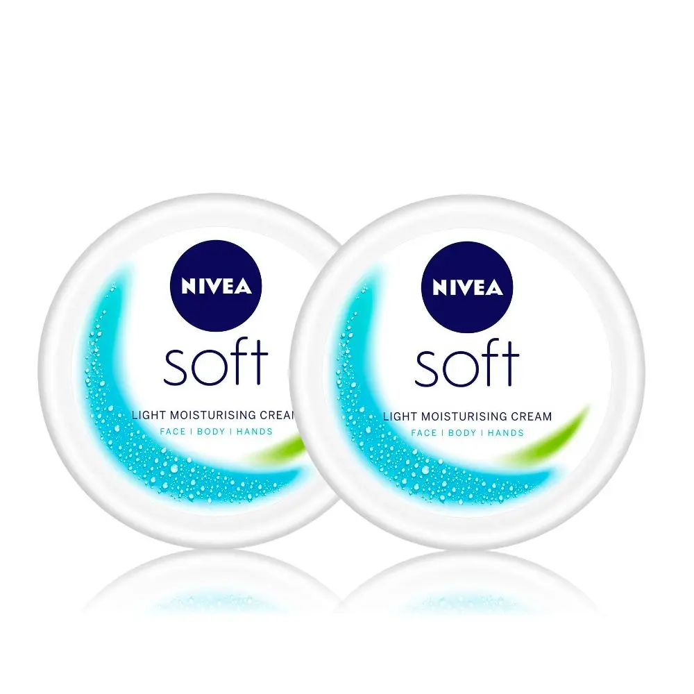 Nivea Soft Light Moisturising Cream (50 ml) Pack of 2