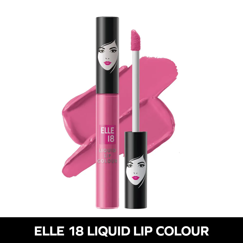 Elle 18 Liquid Lip Color - Pink Crepe