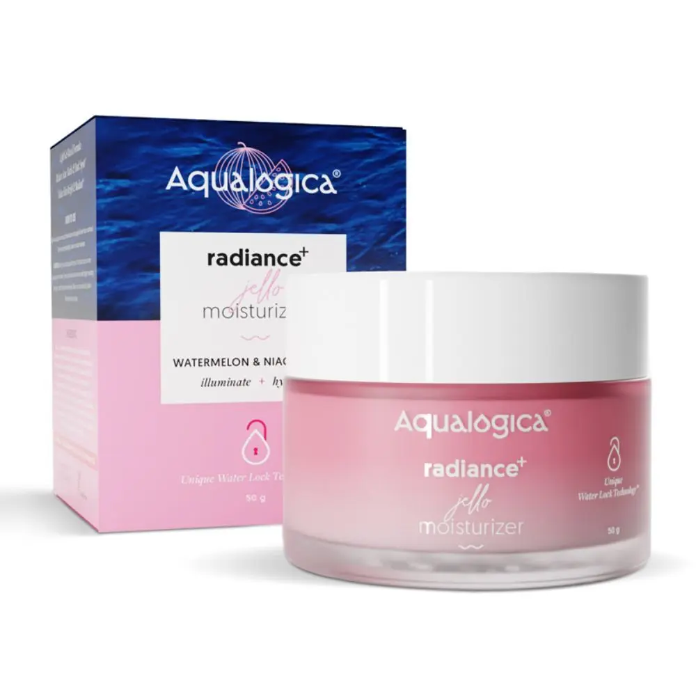 Aqualogica Radiance+ Jello Moisturizer with Watermelon & Niacinamide 50g