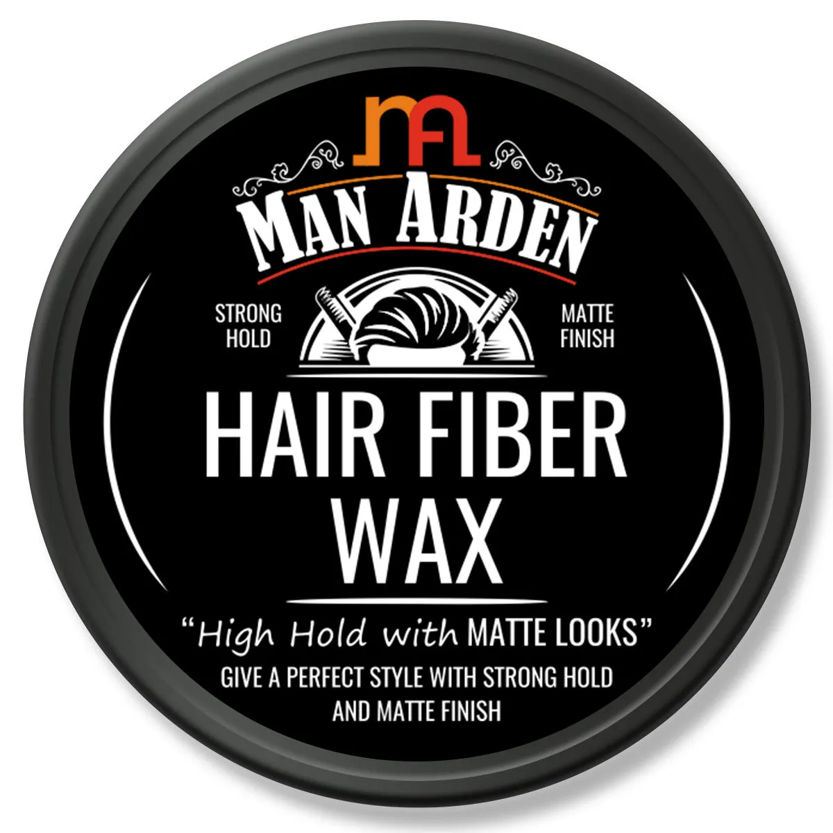 Man Arden Hair Fiber Styling With Strong Hold & Matte Finish Wax