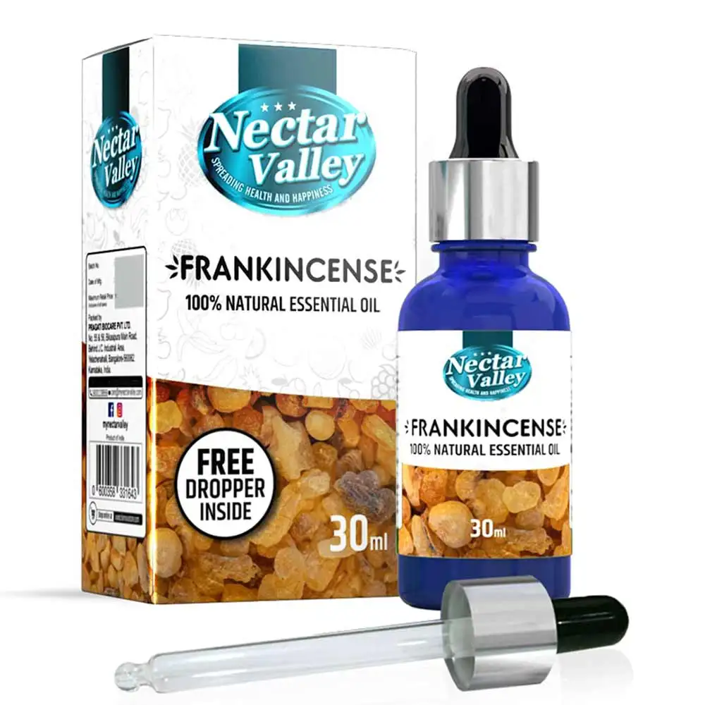 Nectar Valley Frankincense 100% Natural Essential Oil,  30 ml  for All Skin Type