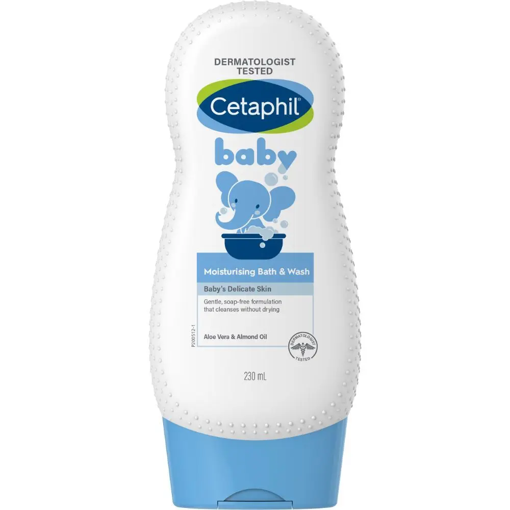 Cetaphil Baby Moisturising Bath & Wash 230Ml