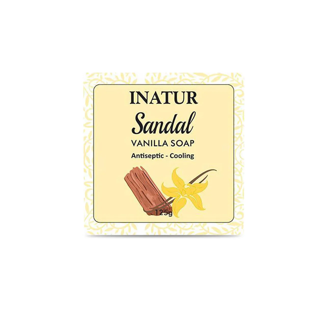 Inatur Sandal & Vanilla Soap