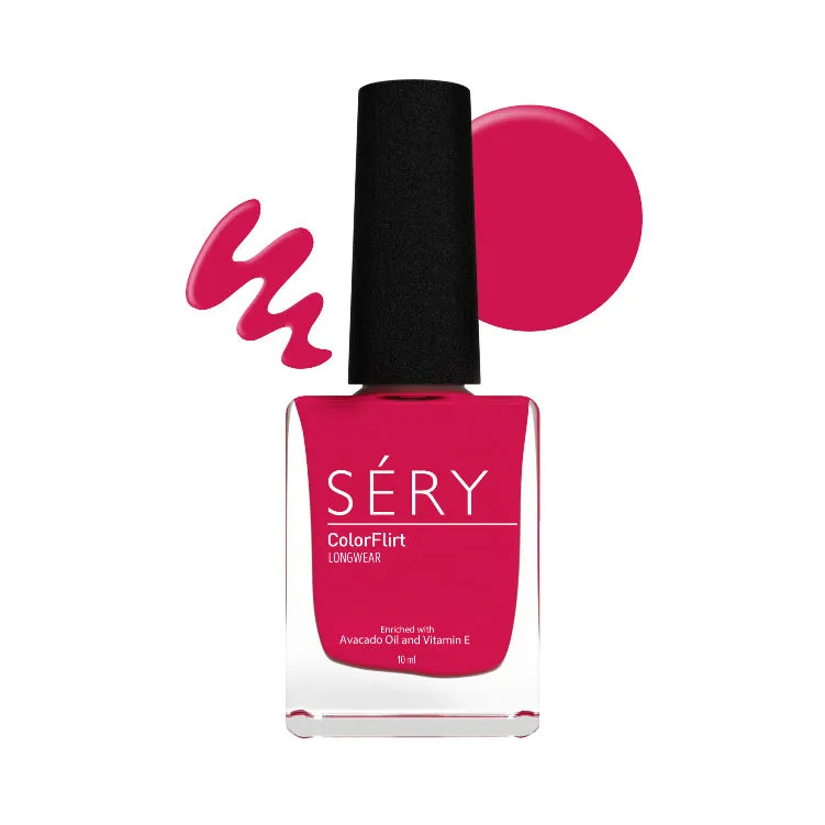 SERY Colorflirt Nail Paint - Fuschia Flirt