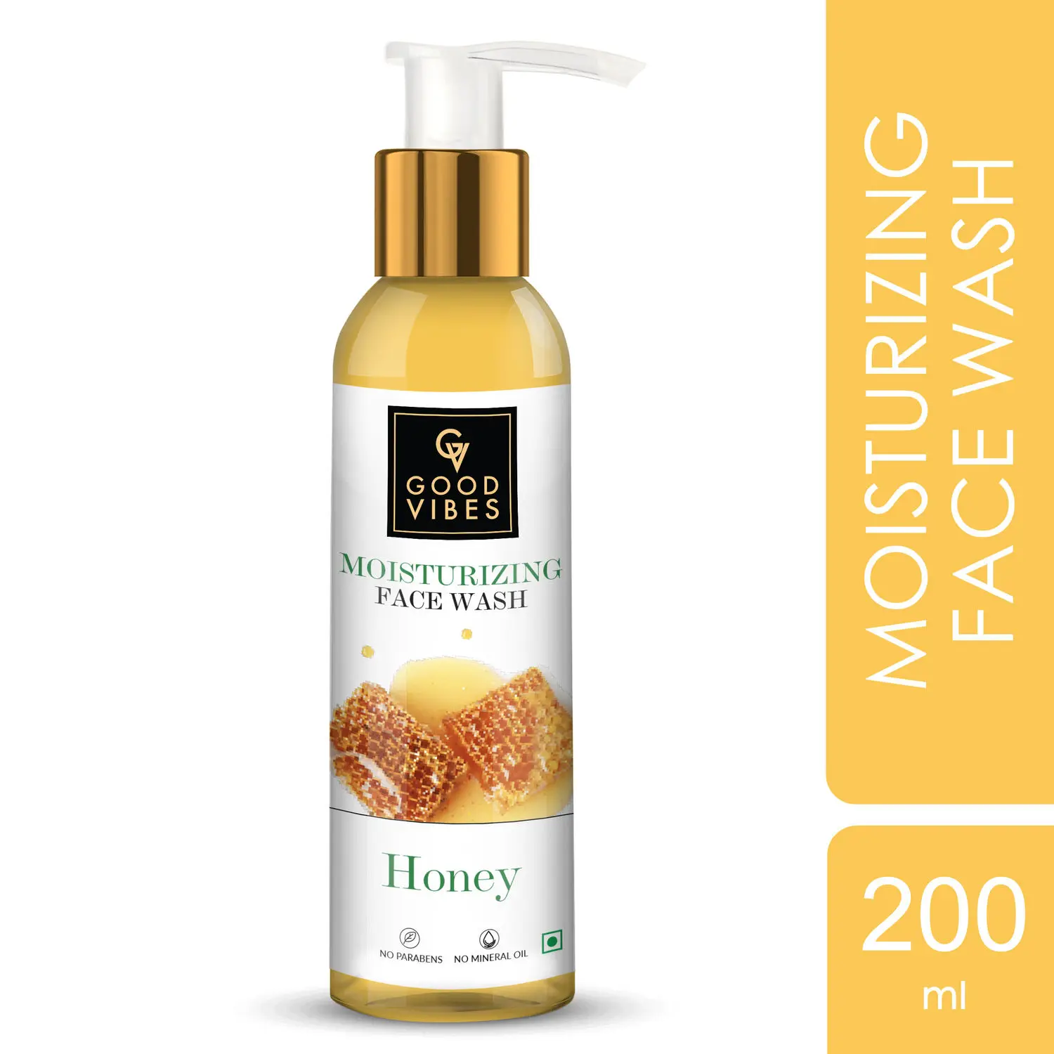 Good Vibes Moisturizing Face Wash - Honey (200 ml)