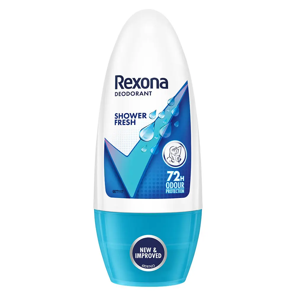 Rexona Shower Fresh Underarm Roll On Deodorant For Women, 50 ml