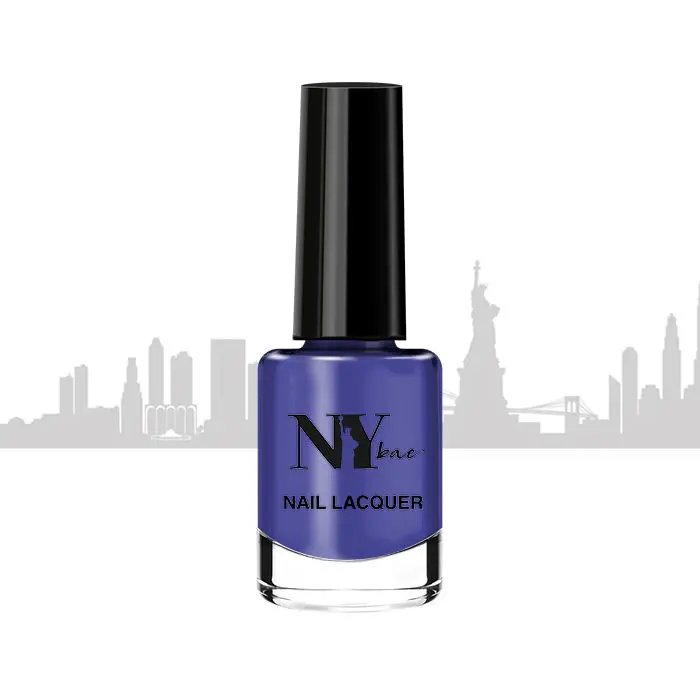 NY Bae Gel Nail Lacquer - Grape Pie 19 (6 ml) | Purple | Luxe Gel Finish | Highly Pigmented | Chip Resistant | Long lasting | Full Coverage | Streak-free Application | Cruelty Free | Non-Toxic