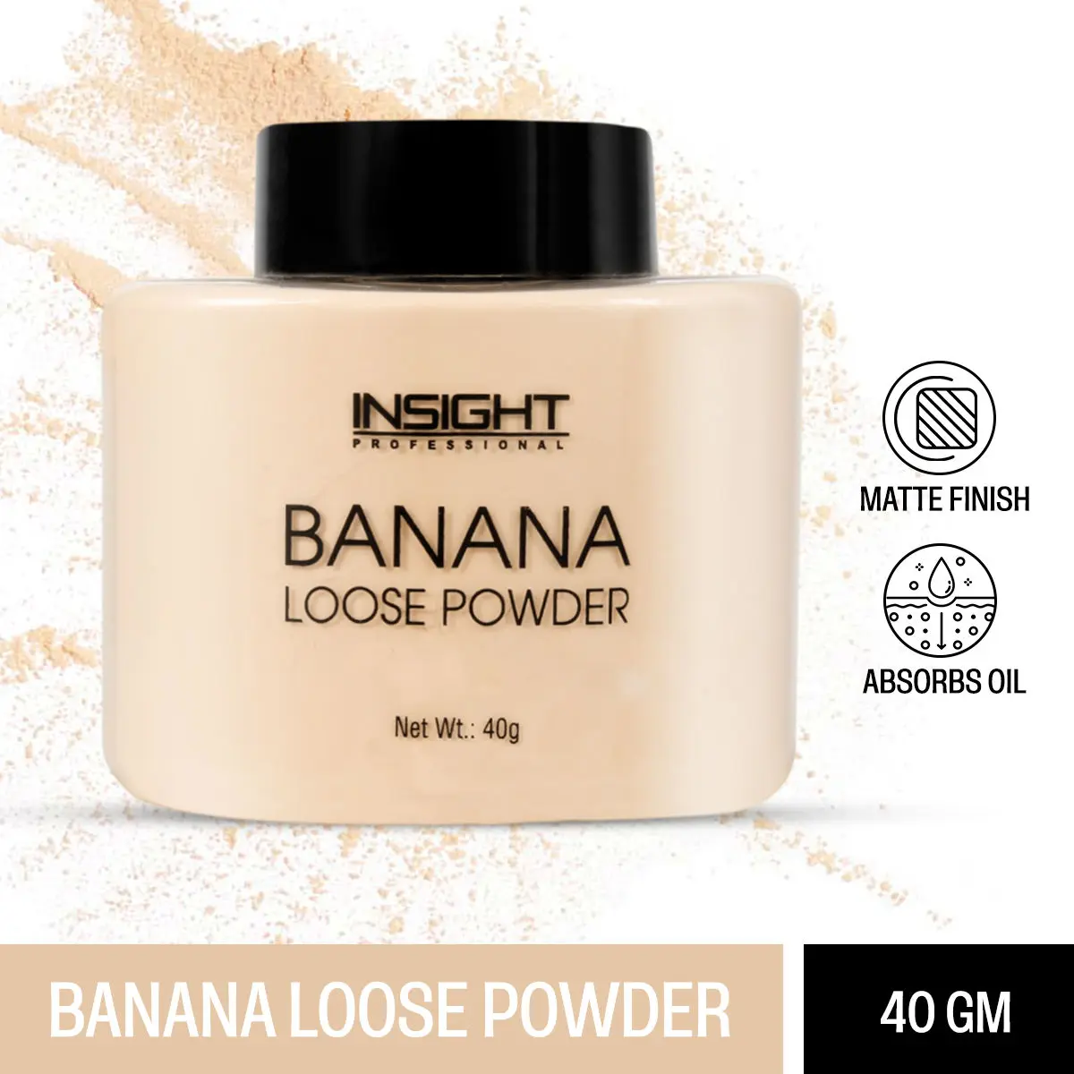 Insight Banana Loose Powder, 40g