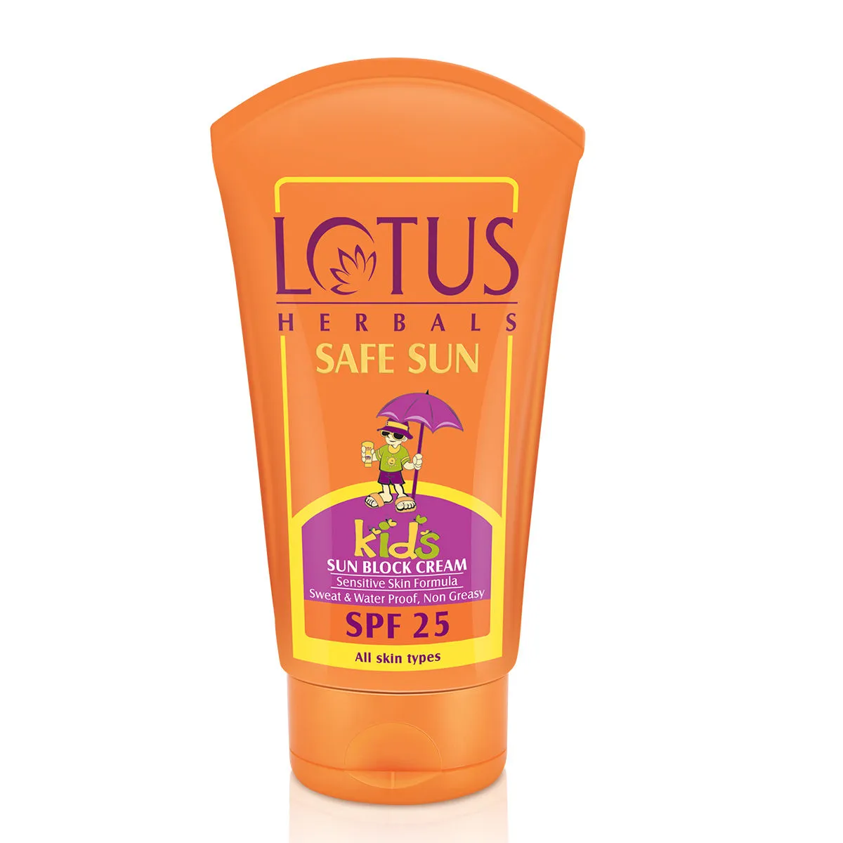 Lotus Herbals Safe Sun Kids Sunblock Cream SPF-25