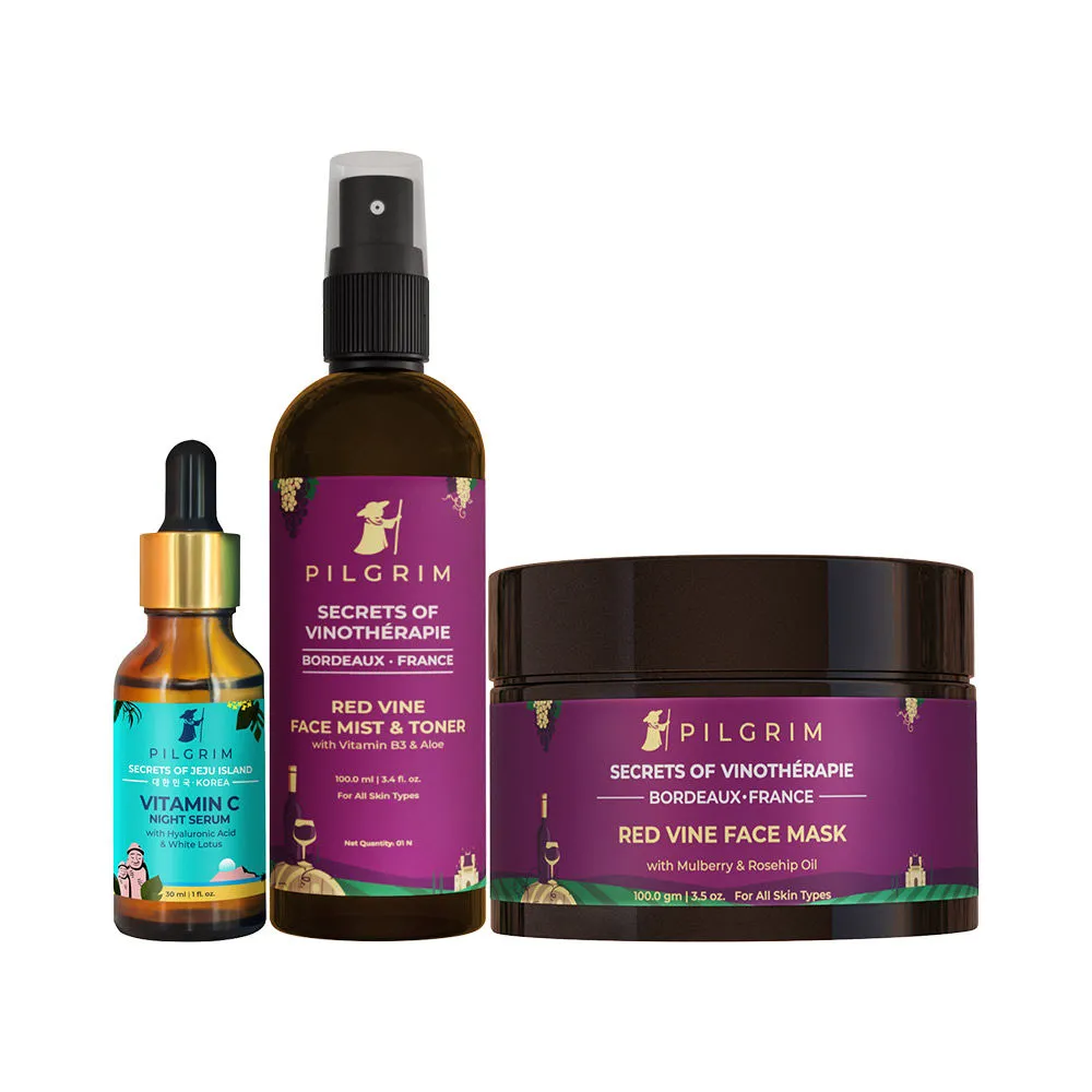 Pilgrim Anti Ageing & Detox Skin Care Combo