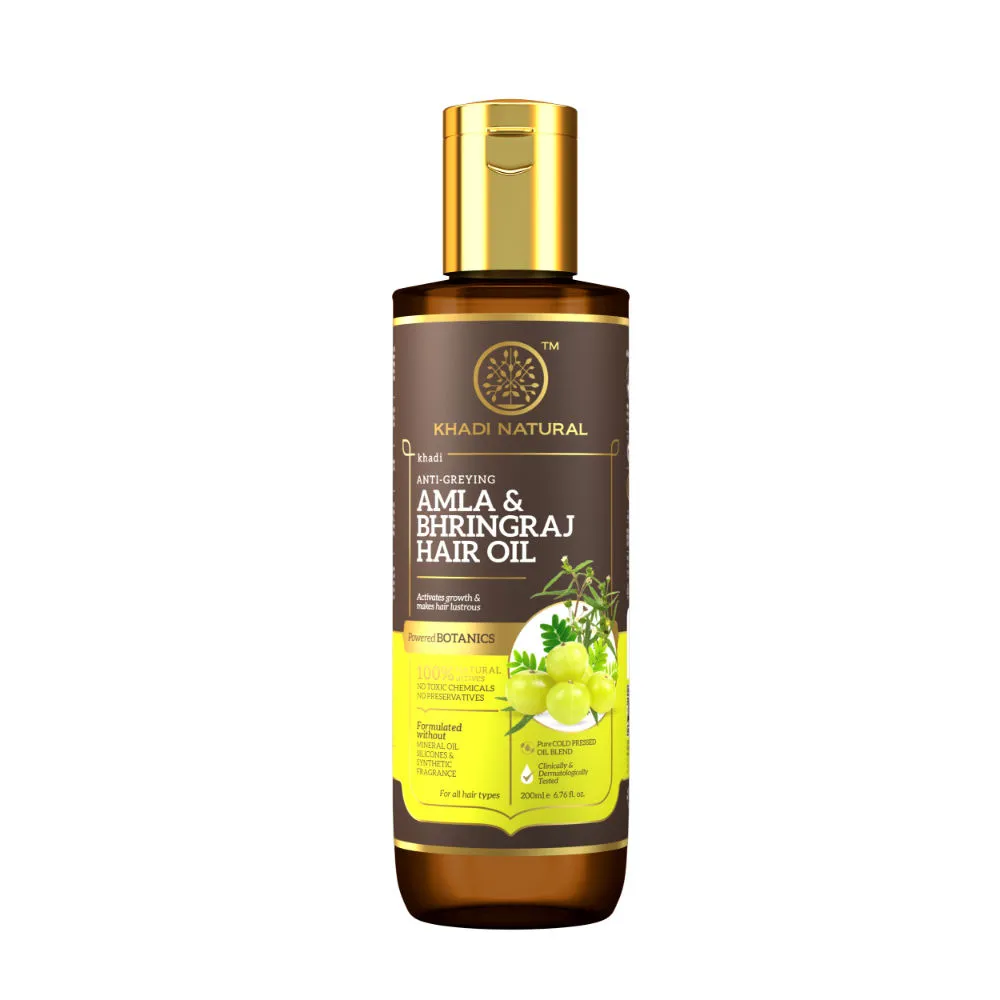 Khadi Natural Amla & Bhringraj Hair Oil