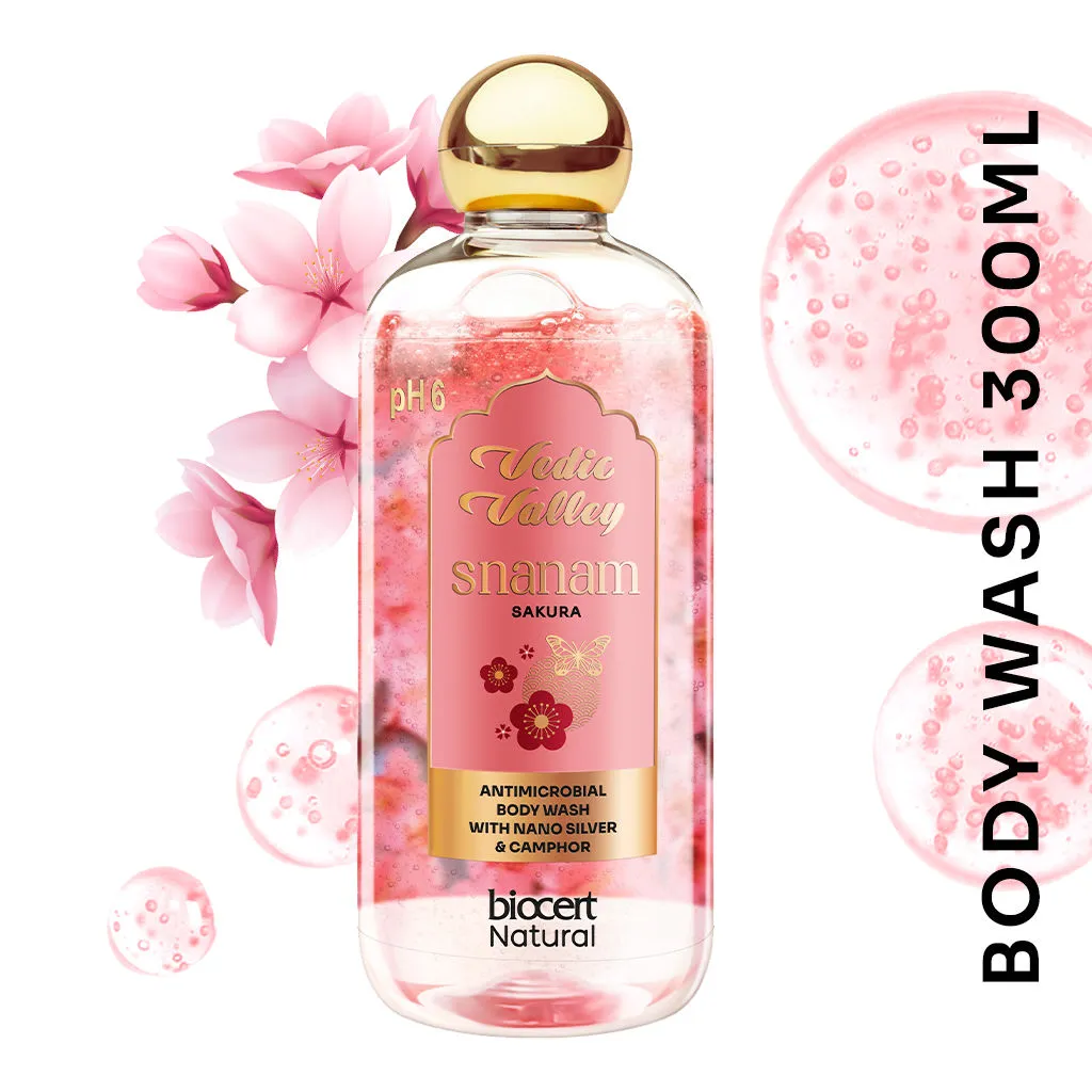 Vedic Valley Snanam Sakura Body Wash