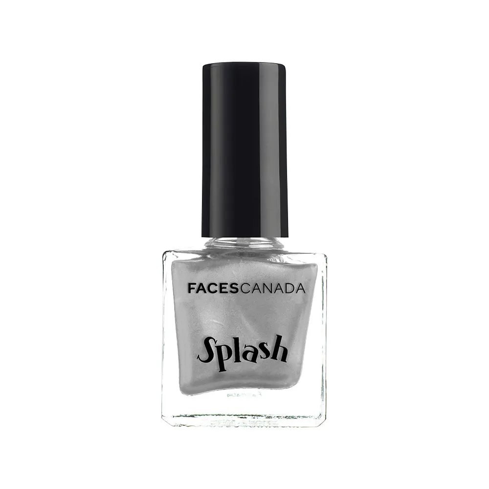 Faces Canada Splash Nail Enamel - Silver Frost