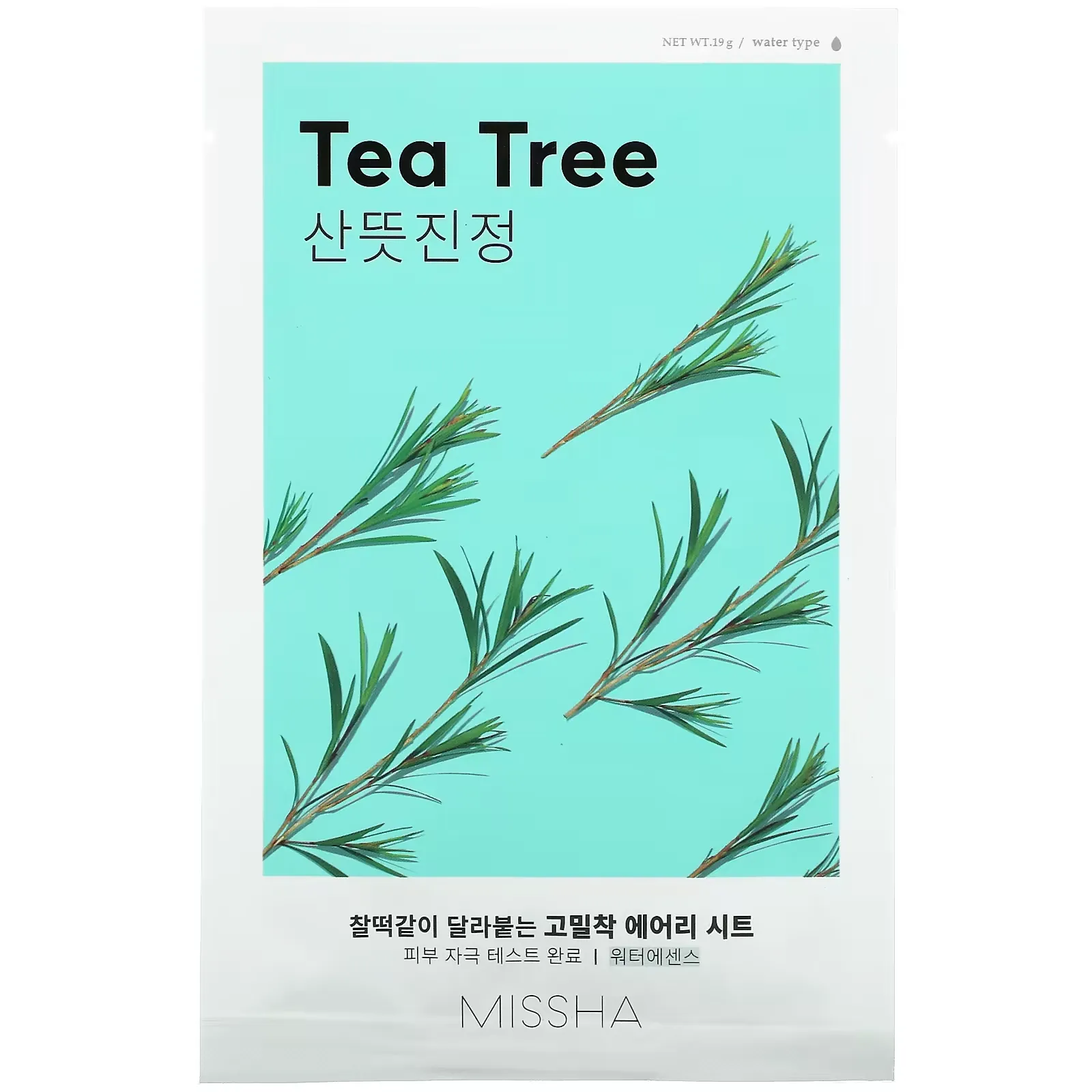 Airy Fit Beauty Sheet Mask, Tea Tree, 1 Sheet, 19 g