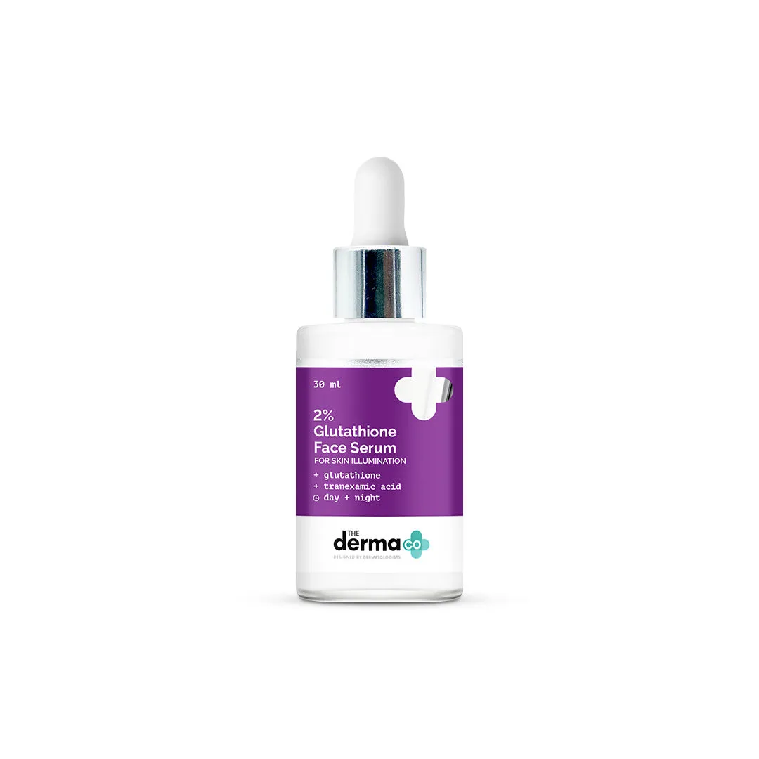 The Derma Co 2% Glutathione Face Serum With Glutathione And Tranexamic Acid For Skin Illumination