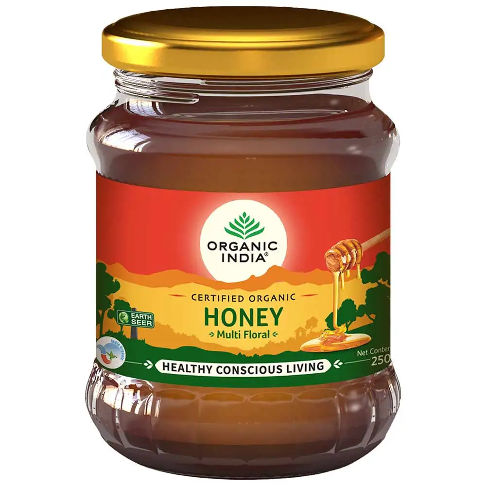 Organic India Honey,  250 g  Multi Floral