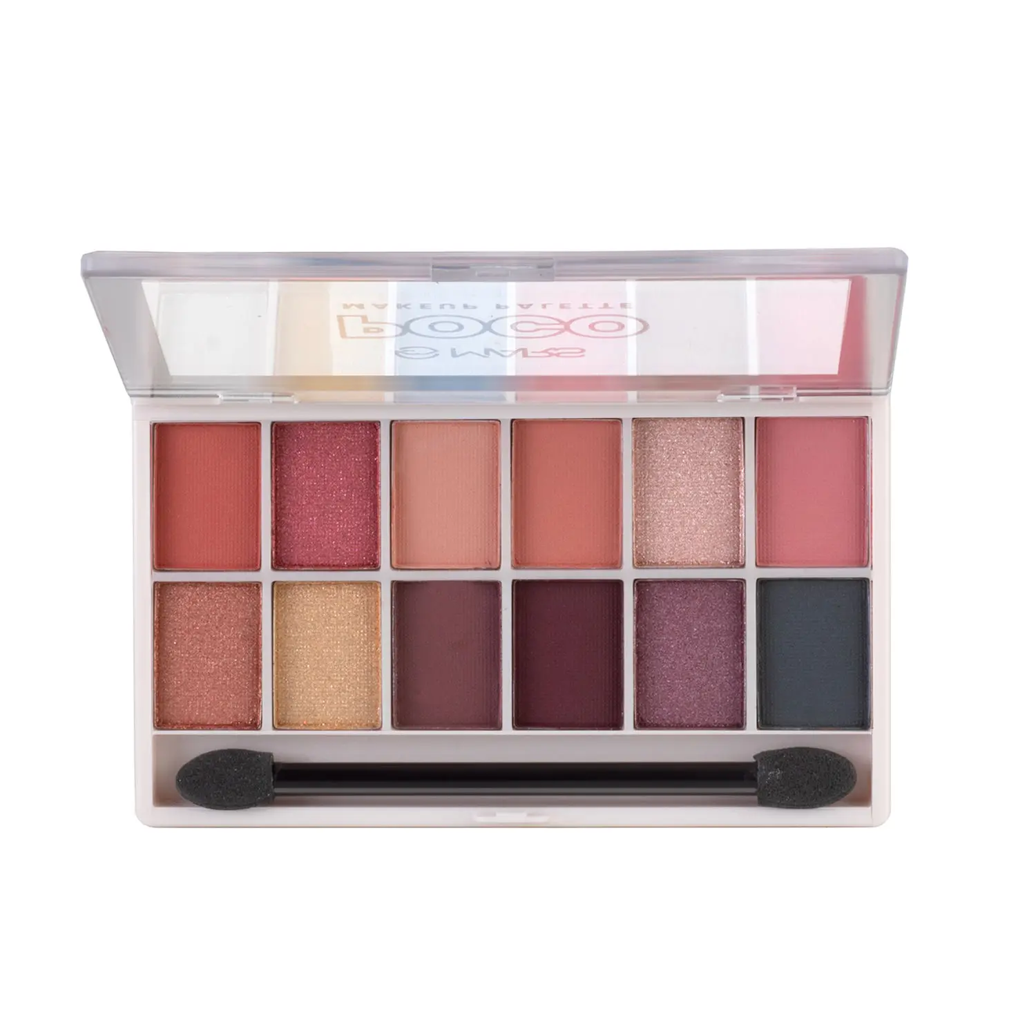 MARS Poco Makeup Palette with Eyeshadow, Compact, Highlighter and Blush - 03 | 20g