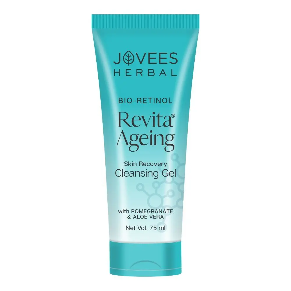 Jovees Herbal Revita Ageing Skin Recovery Cleansing Gel - 75 ml