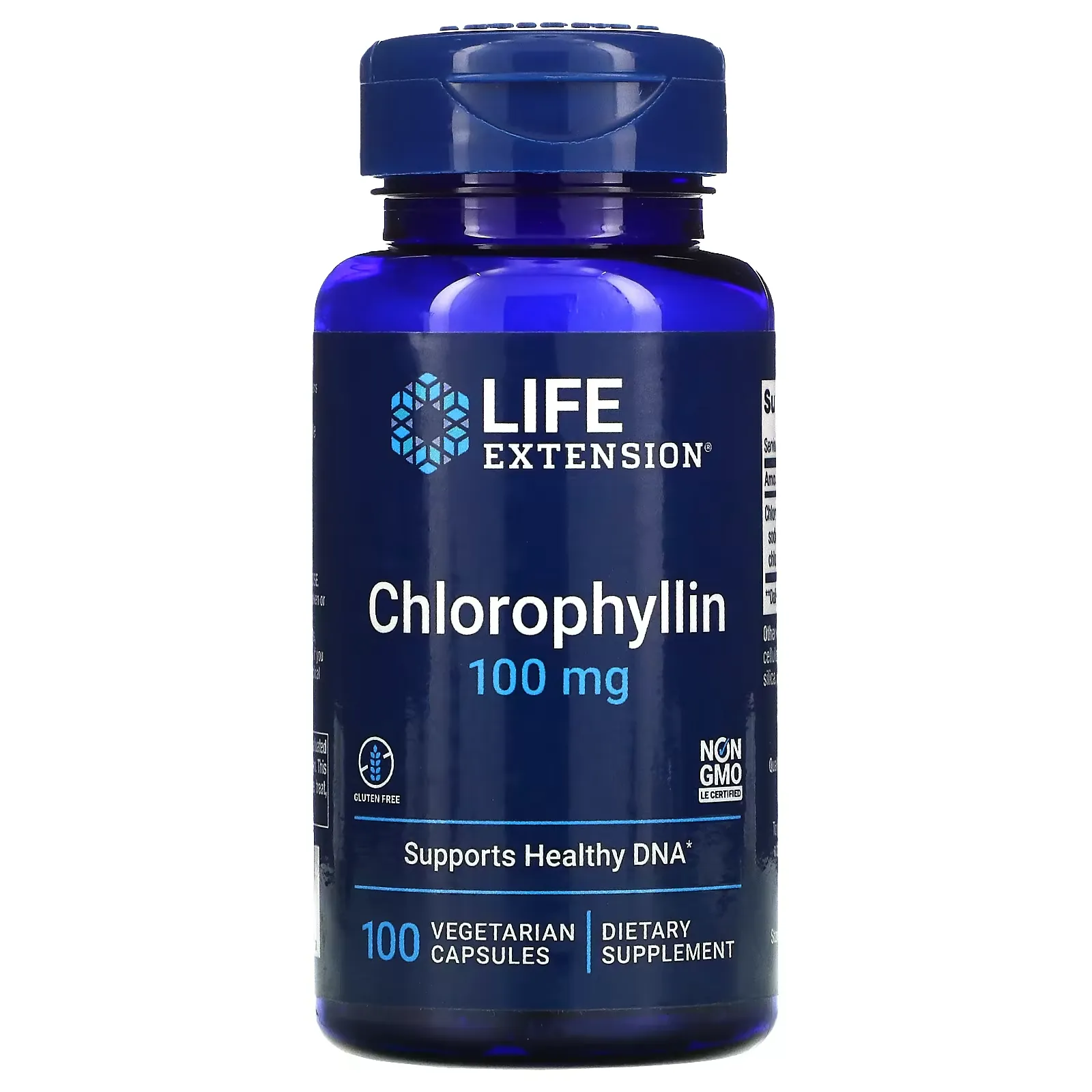 Chlorophyllin, 100 mg, 100 Vegetarian Capsules