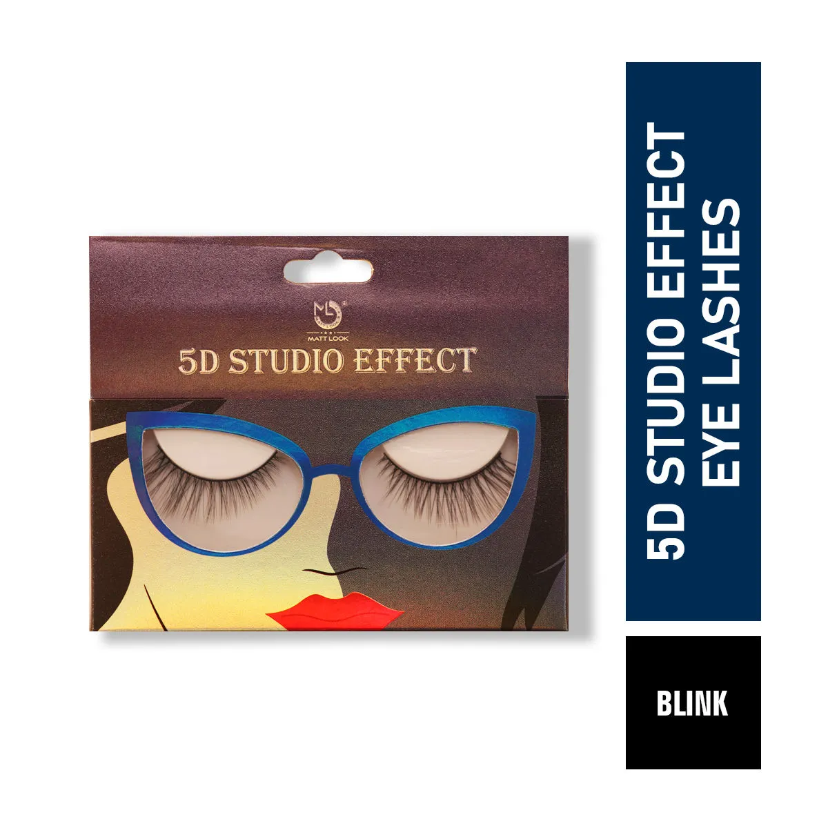 Matt look 5D Studio Effect Eyelashes Collection - Blink