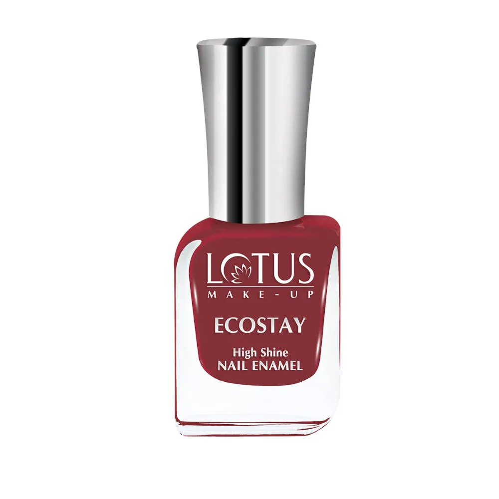 Lotus Make Up Ecostay Nail Enamel - Raspberry Wine