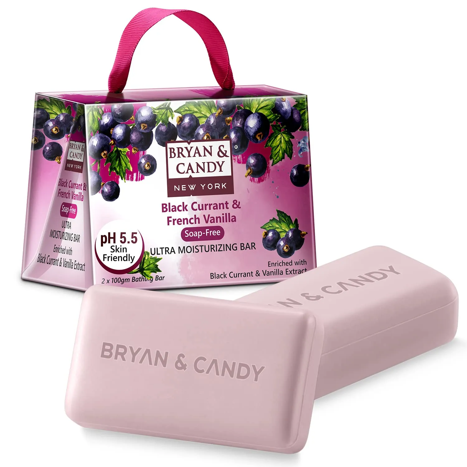 BRYAN & CANDY Black Currant & French Vanilla Ulta Moisturizing Bathing Bar pH 5.5