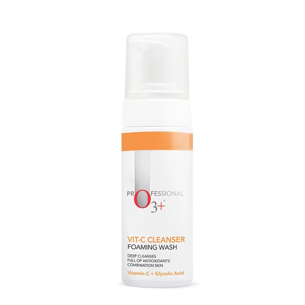 O3+ VITAMIN-C CLEANSER FOAMING WASH 120ML