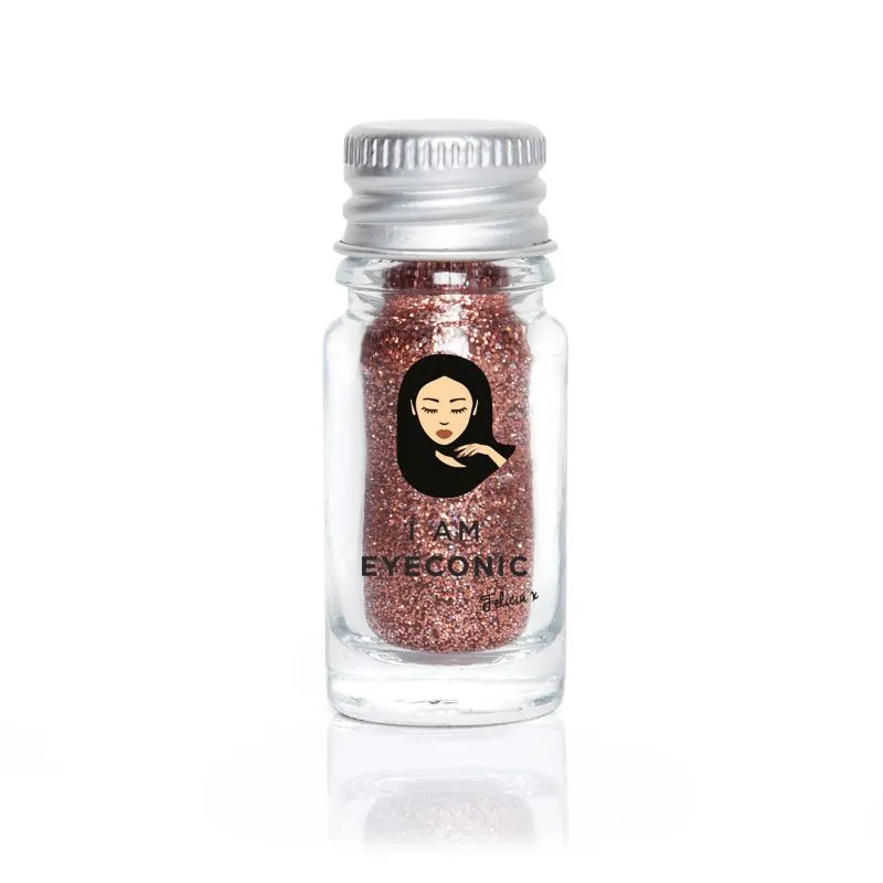 I AM EYECONIC Fine Cosmetic Glitters - Rose Gold