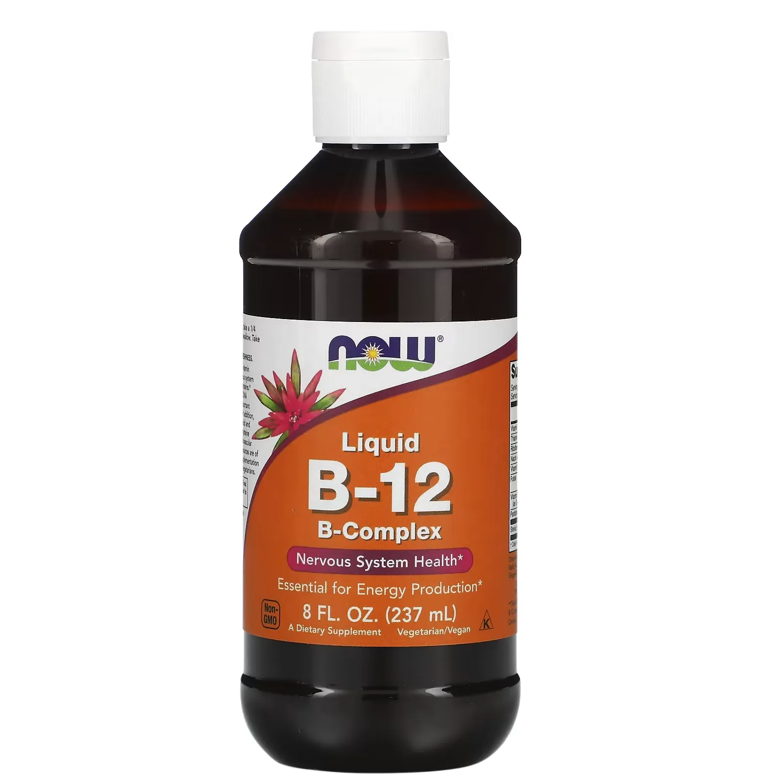 Liquid B-12, B-Complex, 8 fl oz (237 ml)