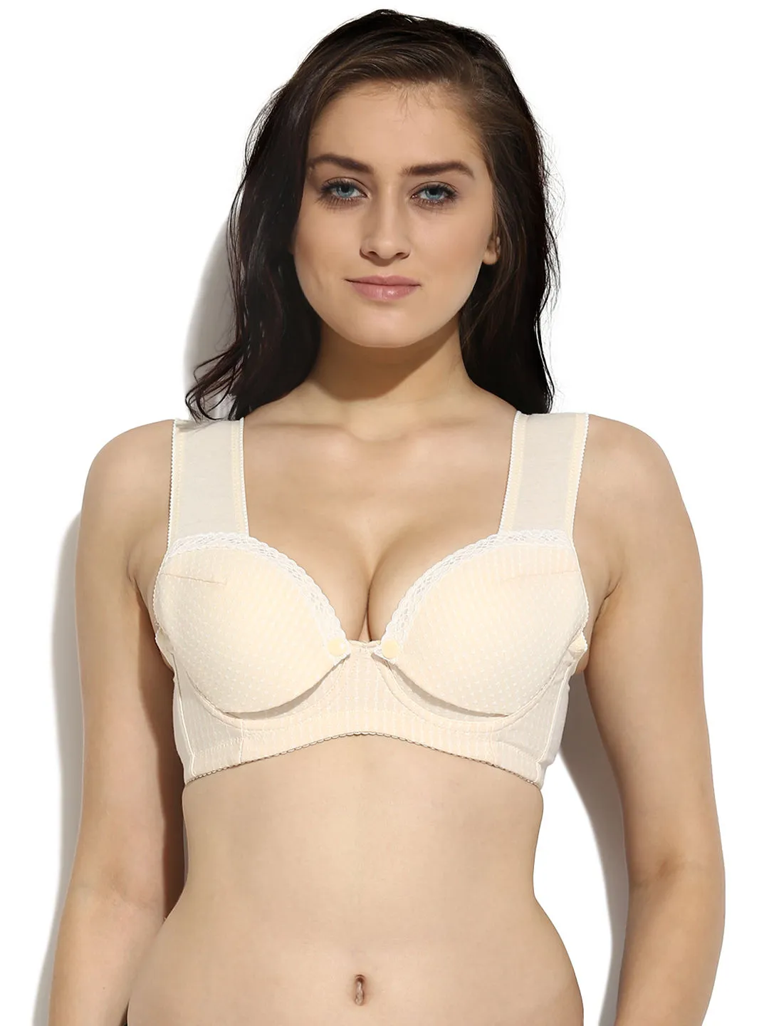 Da Intimo Beige Maternity Bra