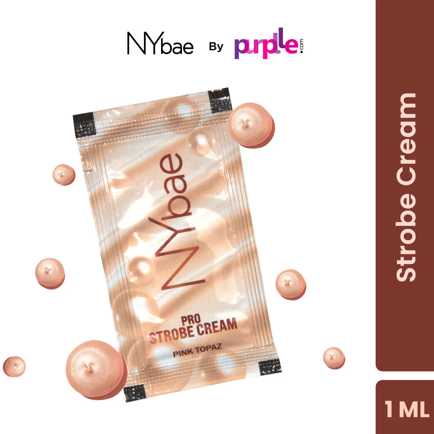 NY Bae Pro Strobe Cream Sampler - Pink Topaz (1g)