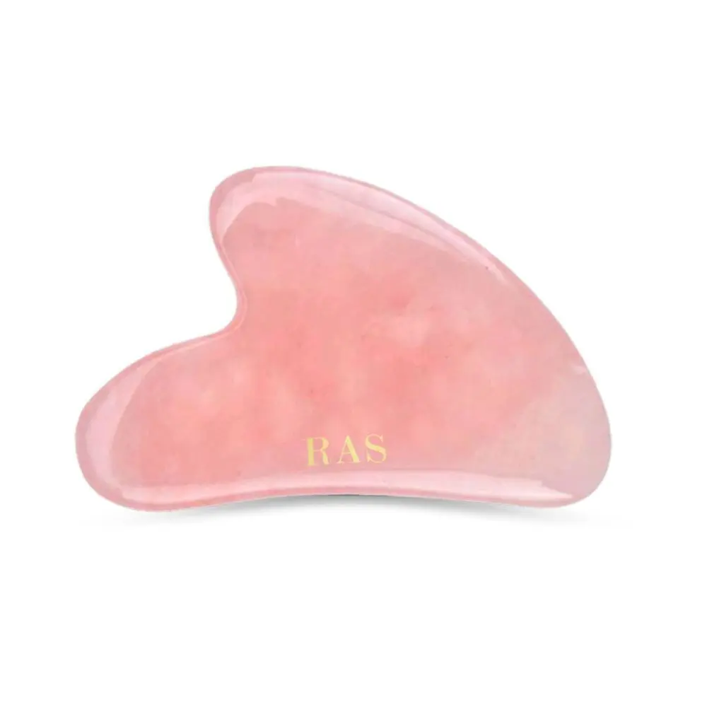 RAS Luxury Oils Rose Quartz Gua Sha (1 piece)