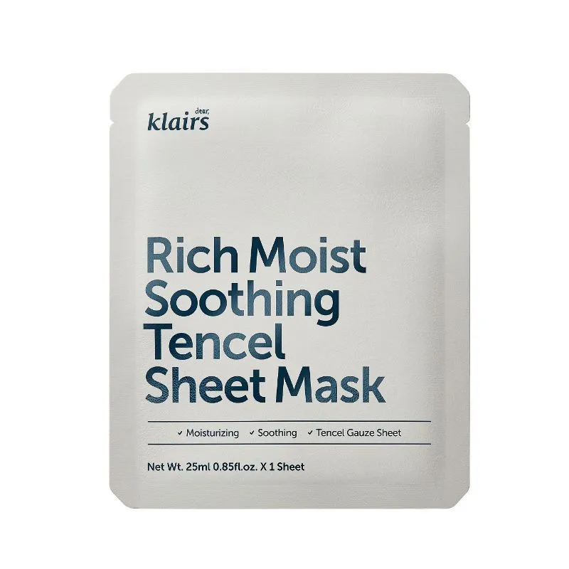 Klairs Rich Moist Soothing Tencel Sheet Mask