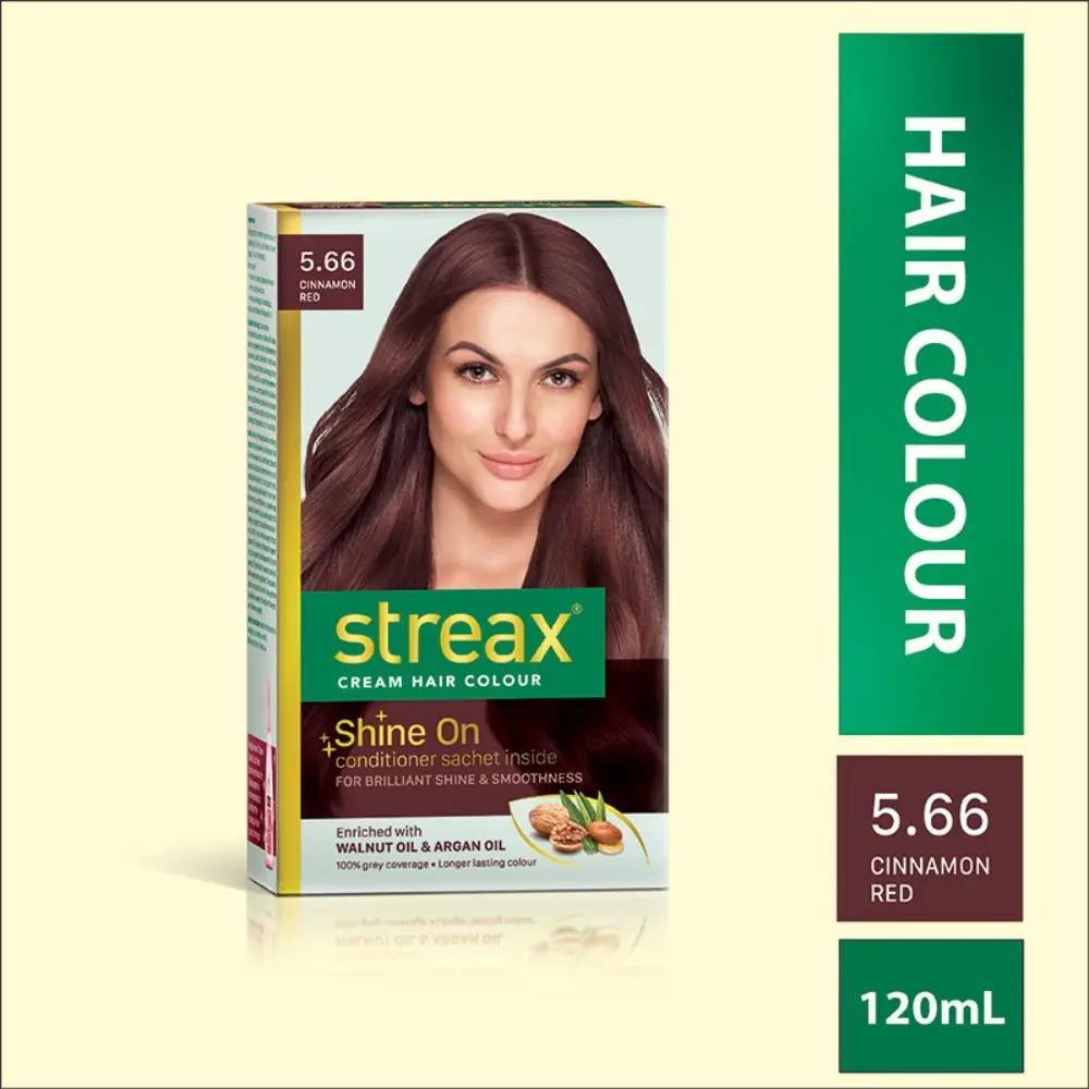 Streax Hair Colour - Cinnamon Red (120 ml)