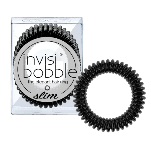 Invisibobble Slim True Black Hair Ring