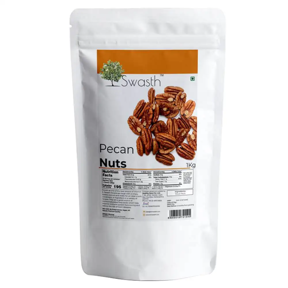 Swasth Pecan Nuts,  Unflavoured  1 kg