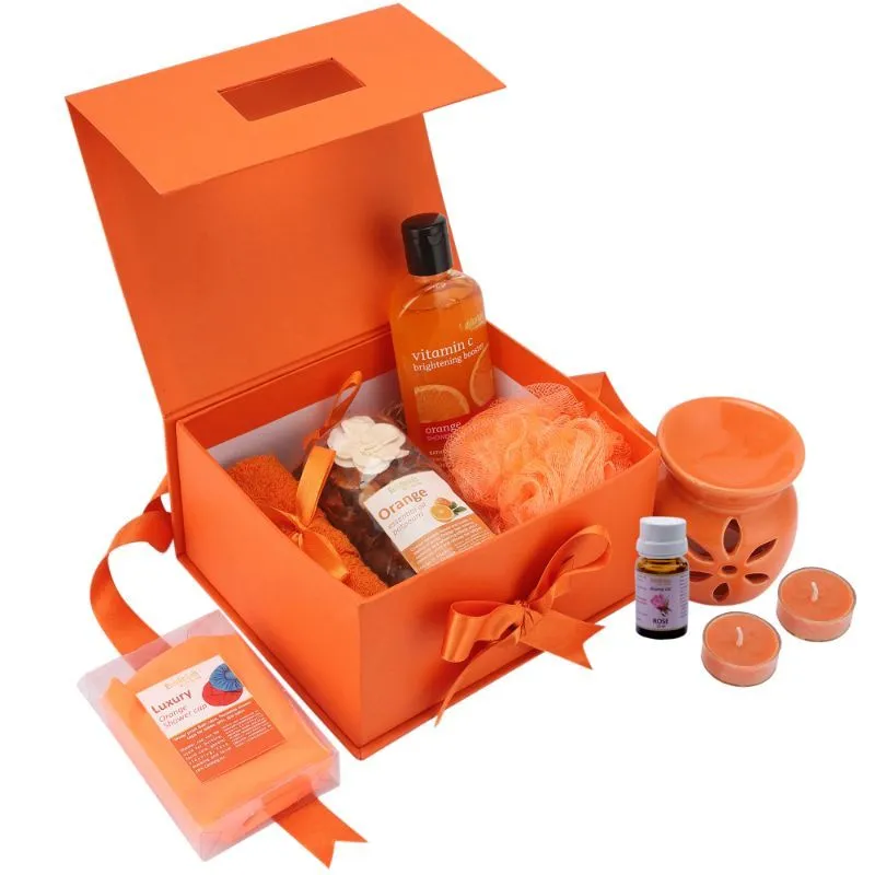 Bodyherbals Orange Bath And Body Spa Gift Set