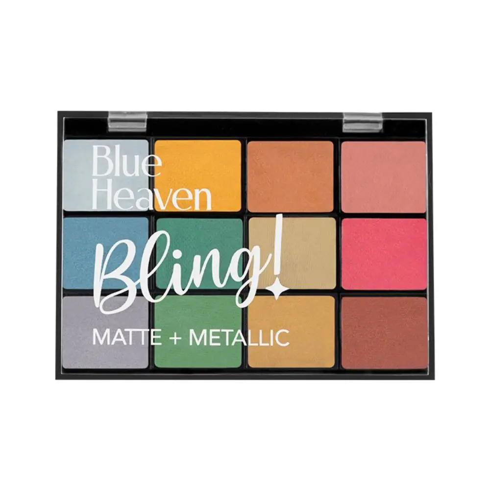 Blue Heaven 12-in-1 Bling Eyeshadow, Garden Paradise (22 g)