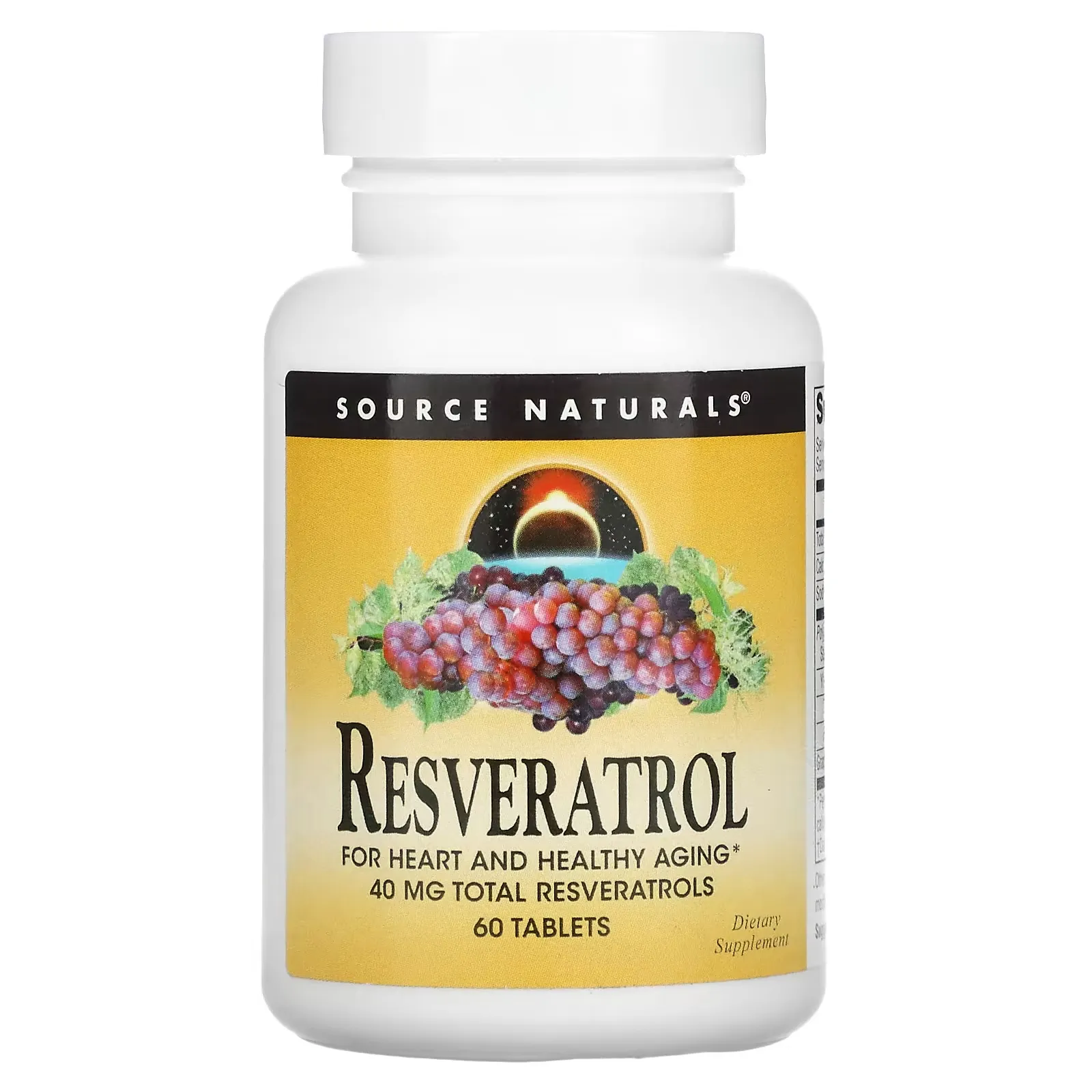 Resveratrol, 60 Tablets