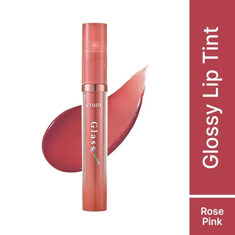 ETUDE HOUSE Glass Rouge Tint Lipstick - PK001 Hazy Rose