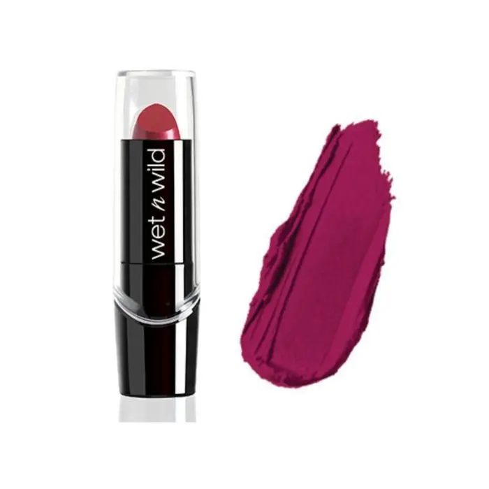 Wet n Wild Silk Finish Lipstick - (Just Garnet) (3.6 g)