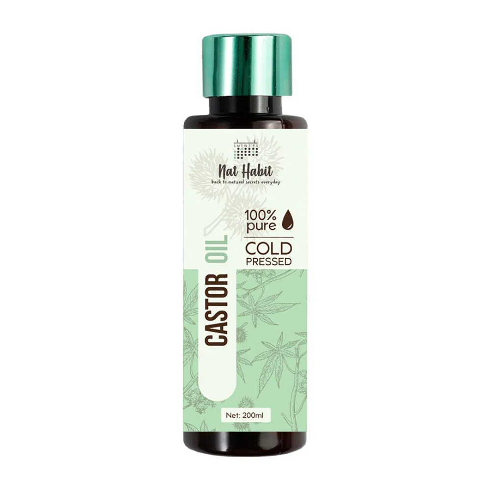 Nat Habit 100% Pure Cold Pressed Castor Oil