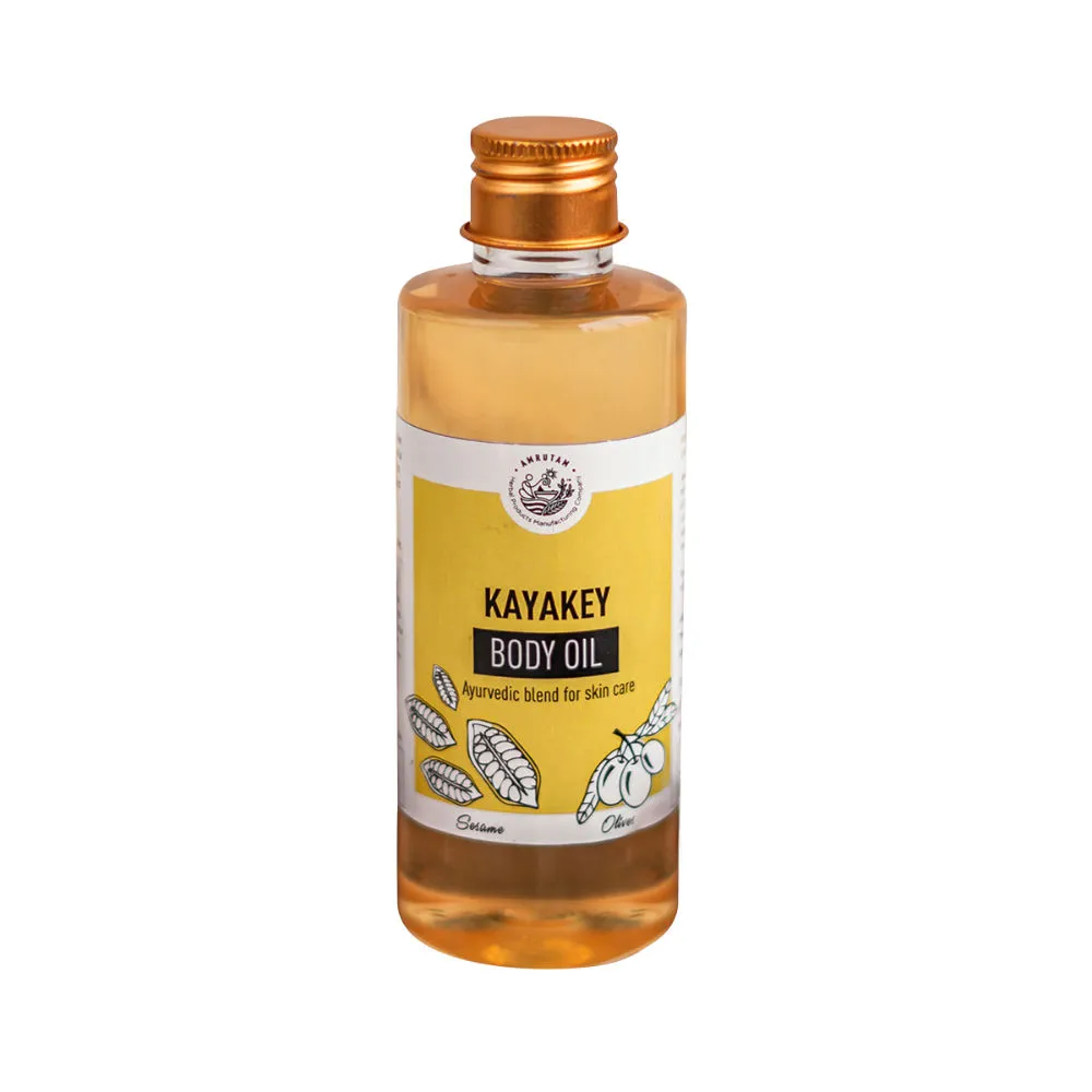 Amrutam Kayakey Body Oil Ayurvedic Blend For Skin Care