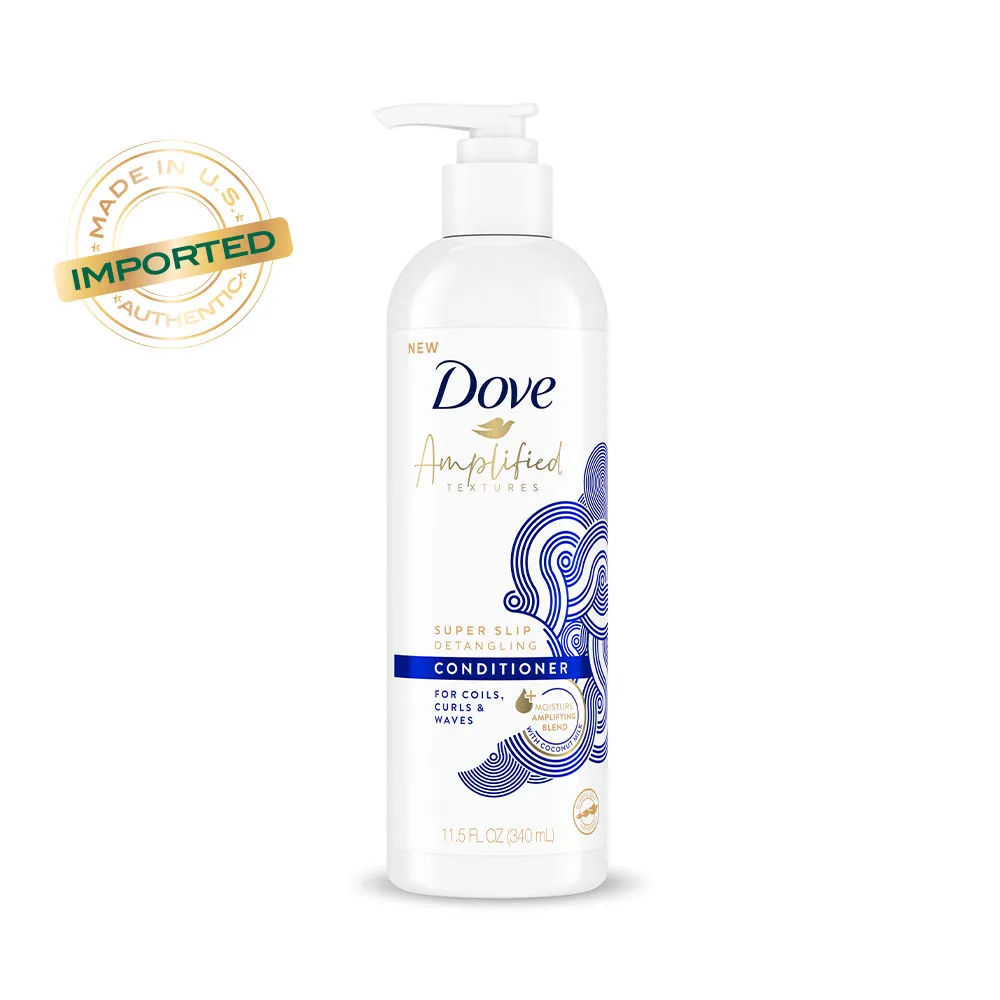 Dove Amplified Super Slip Detangling Conditioner For Frizzy Hair