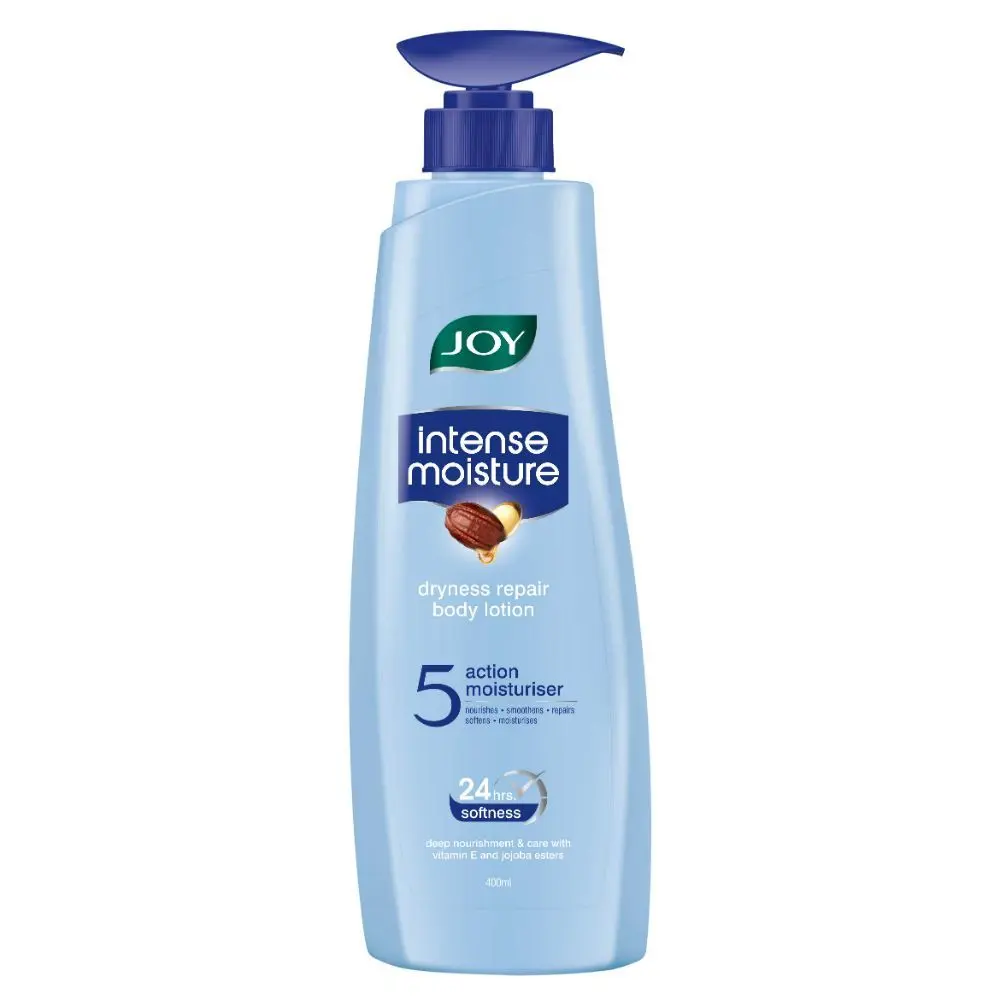 Joy Intense Moisture Dryness Repair Moisturiser & Nourishing Body Lotion, For Very Dry Skin (400 ml)