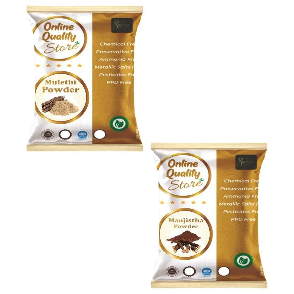 Online Quality Store Face Pack Powder Combo - 150 g (Set of 3) |chandan powder |orange peel powder |multani mitti powder Acne Treatment |Dandruff Treatment {chan50_orange50_mitti50}