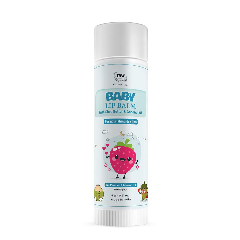 TNW The Natural Wash Nourishing Baby Lip Balm with Shea Butter & Coconut Oil