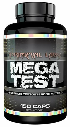 Primeval Labs Mega Test, 150 Caps