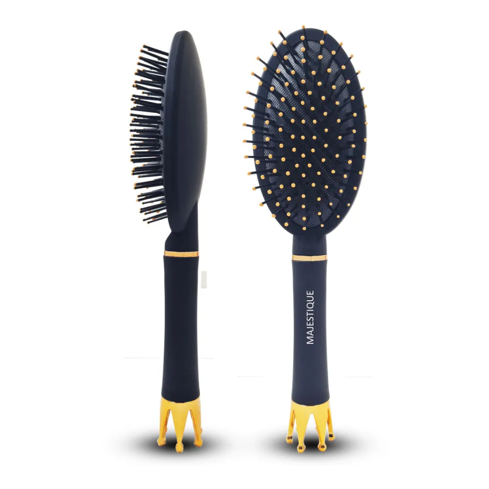 Majestique Wet Brush Original Detangler Hair Brush - Exclusive Crown For All Hair Types